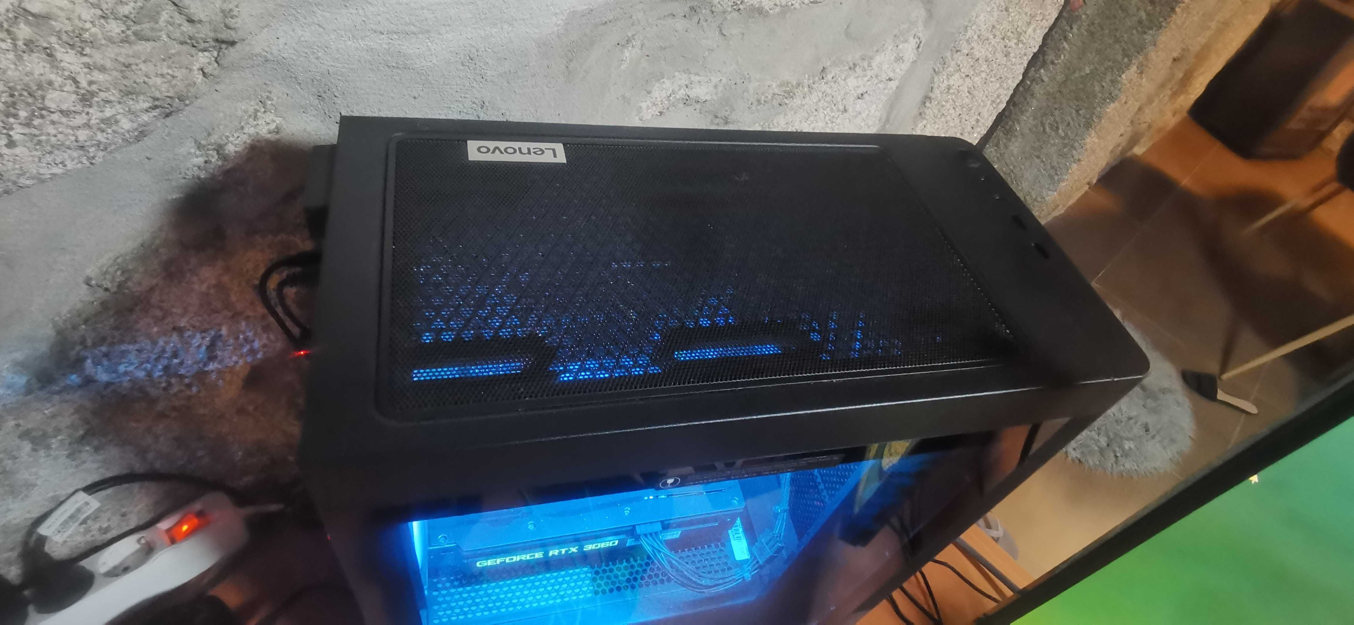 Setup gaming Lenovo Legion, como novo