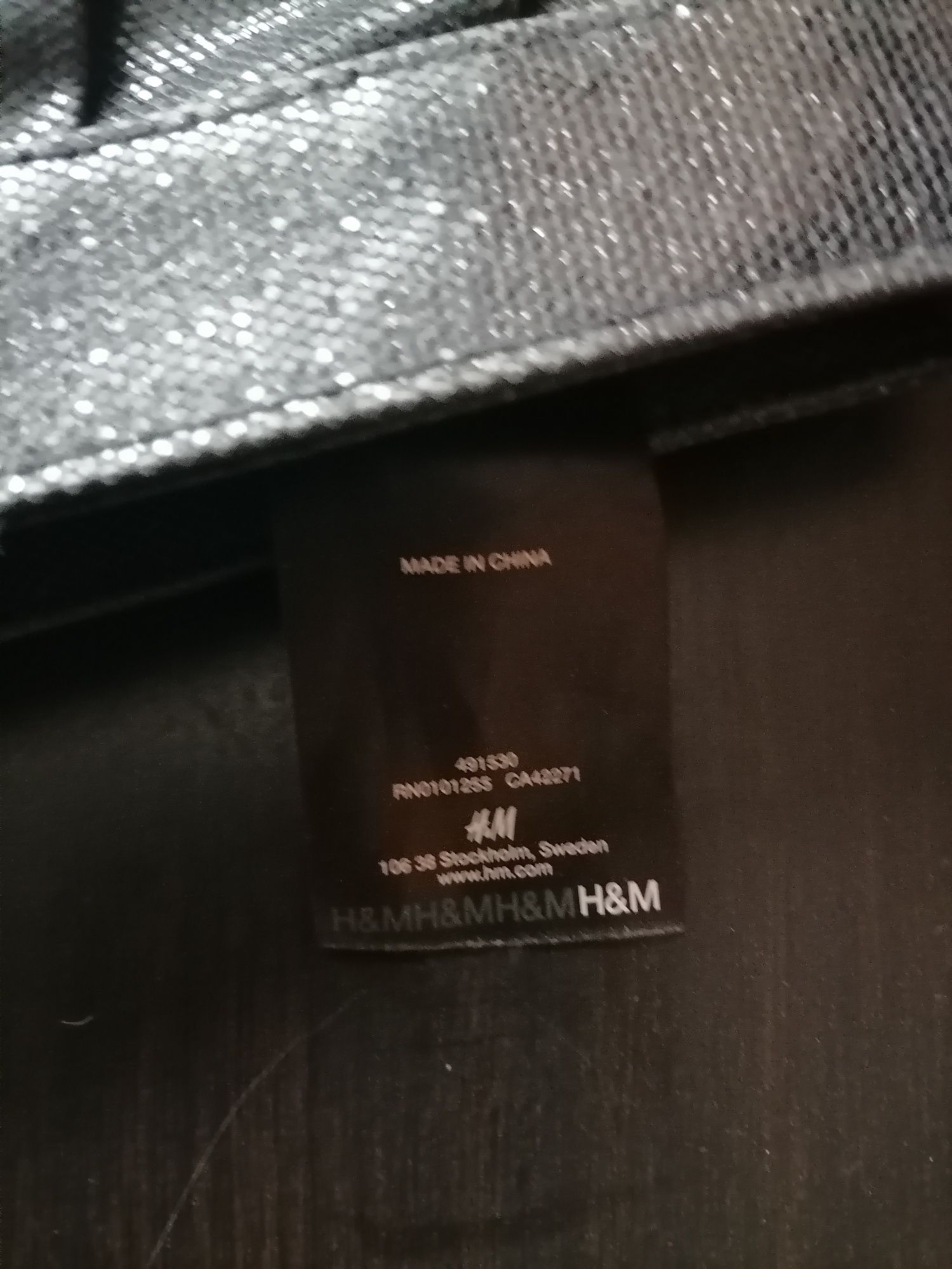 Torebka kopertówka czarna H&M