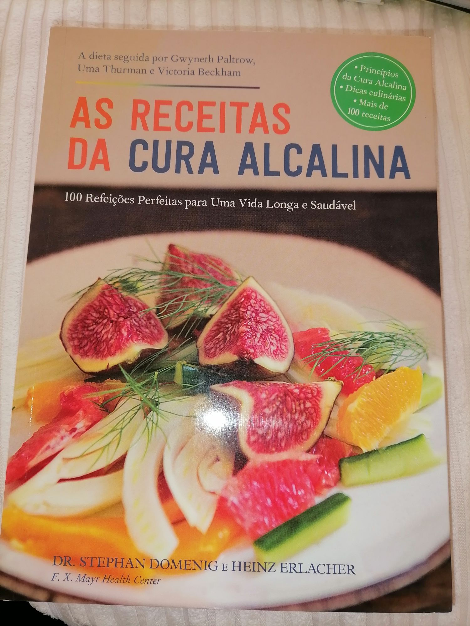 Livro As receitas da dieta alcalina