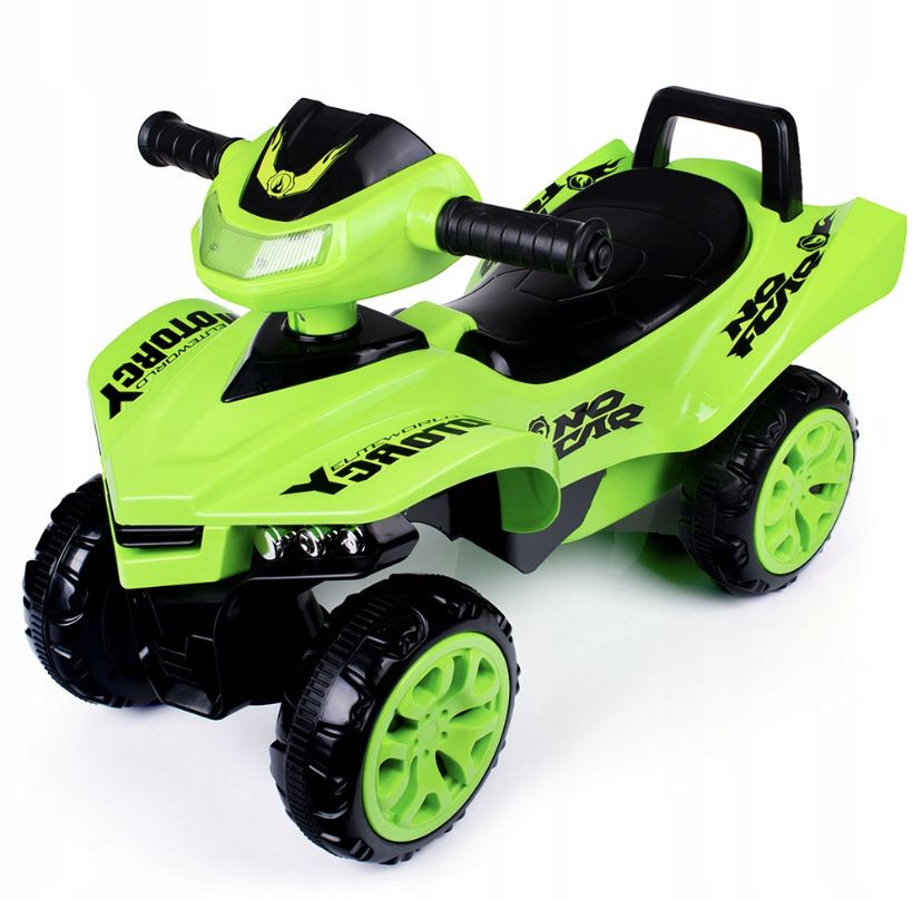 Jeździk quad motor dla dzieci efekty dźwiękowe LED