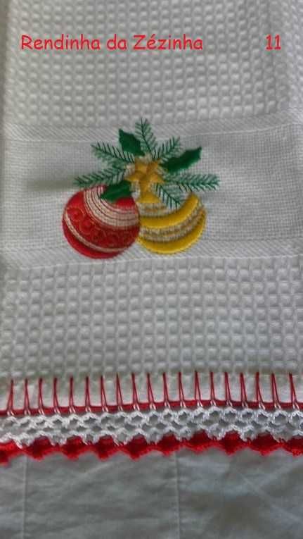 Panos para cozinha com croche