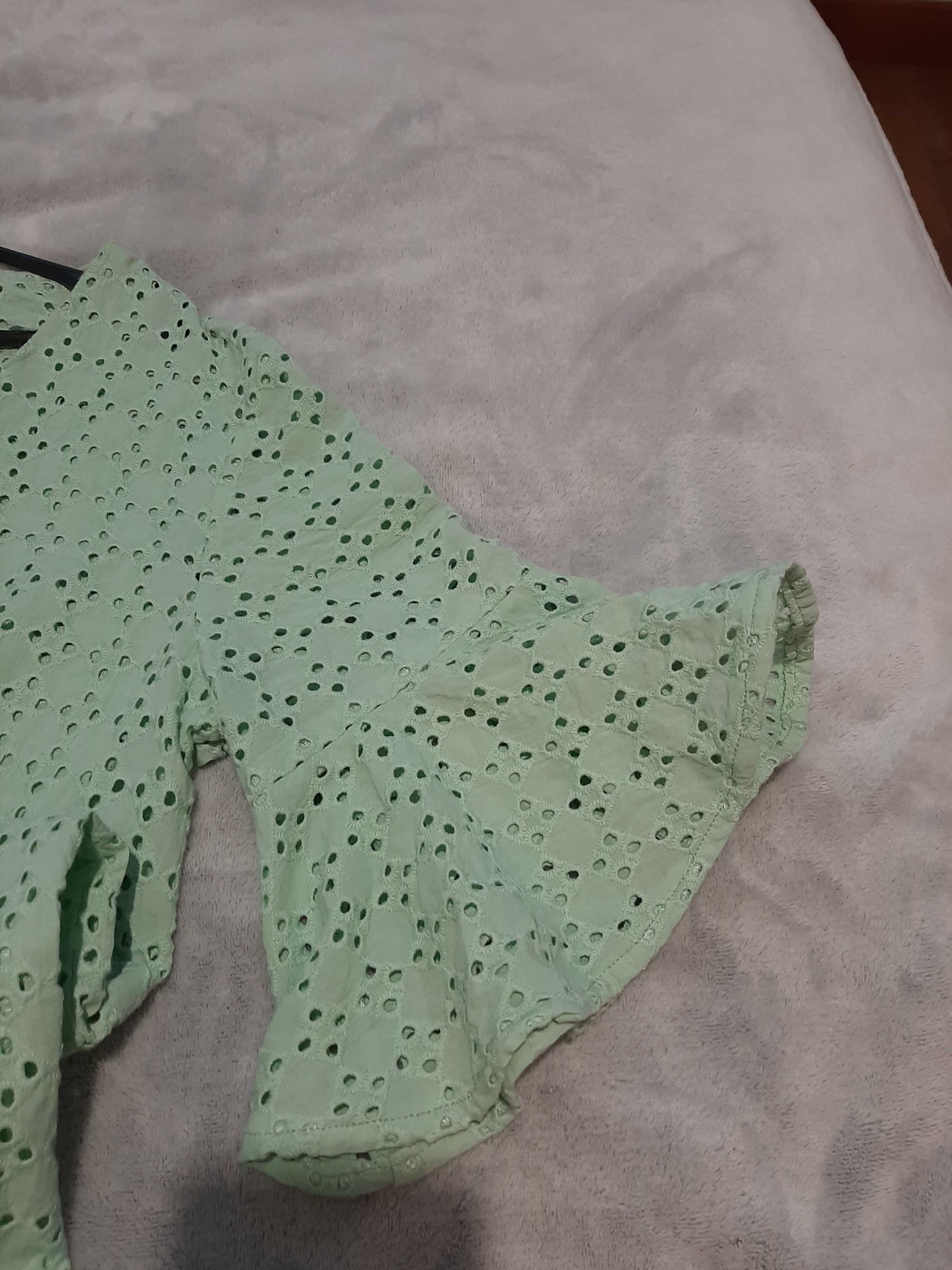 Sukienka bawełniana haftowana rozm  L