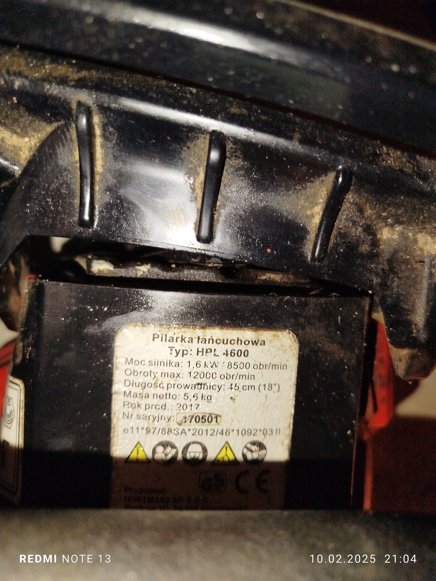 Piła spalinowa HPL 4600