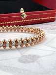 Золотой Браслет Clash De Cartier  Diamonds