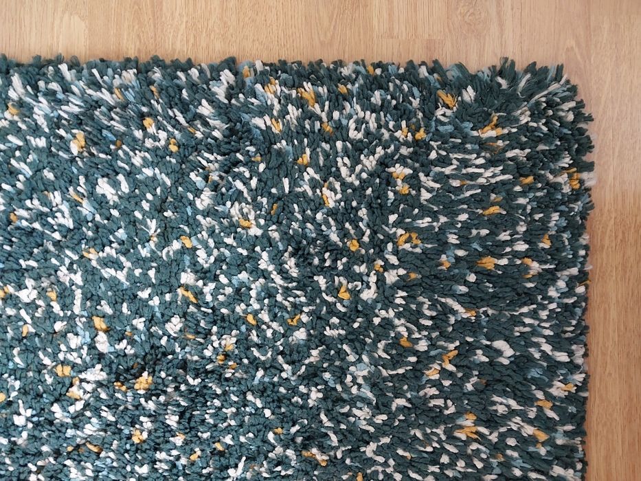 Dywan Vindum IKEA 133cm x 180cm zielony/beż