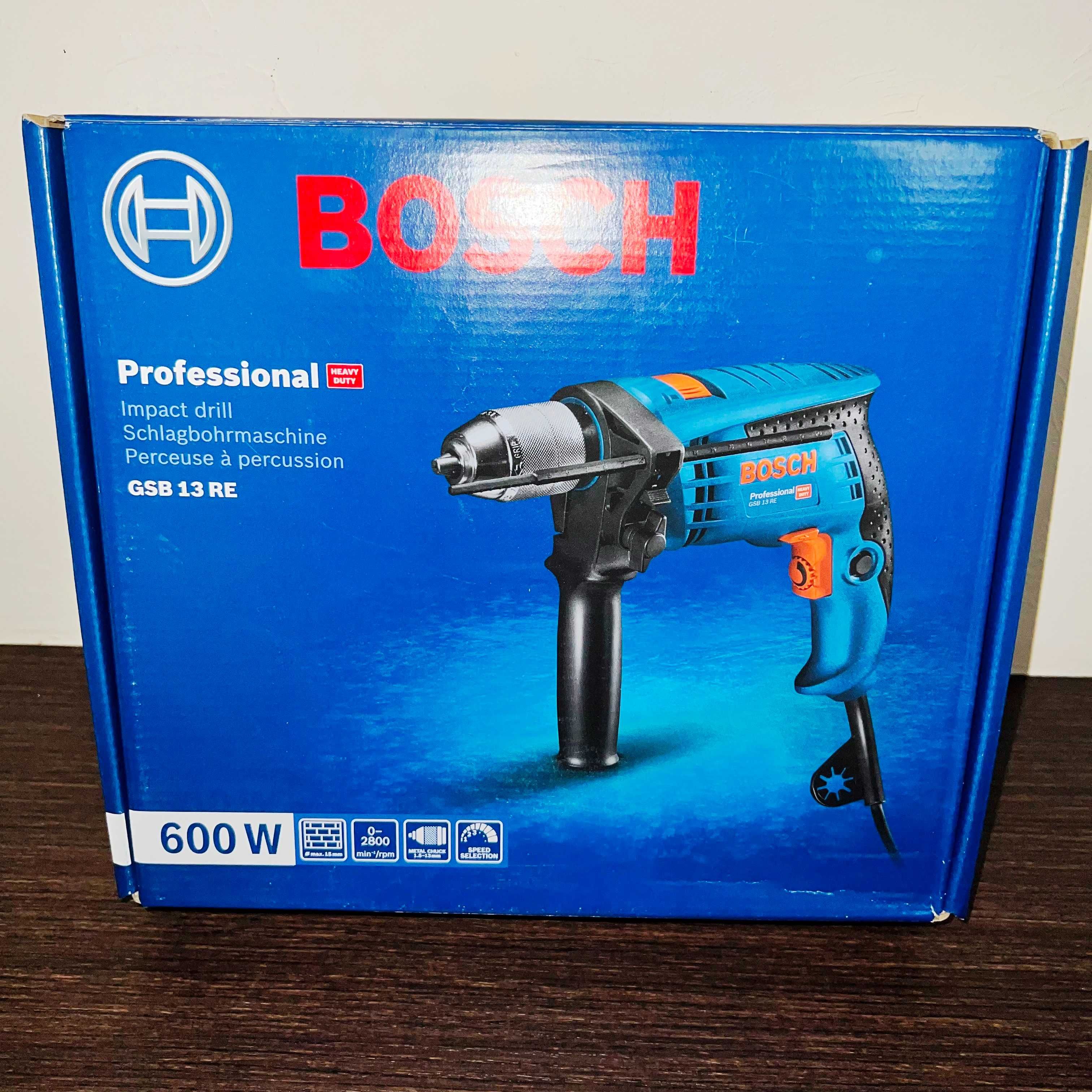 Ударная дрель BOSCH GSB 13 RE 600W