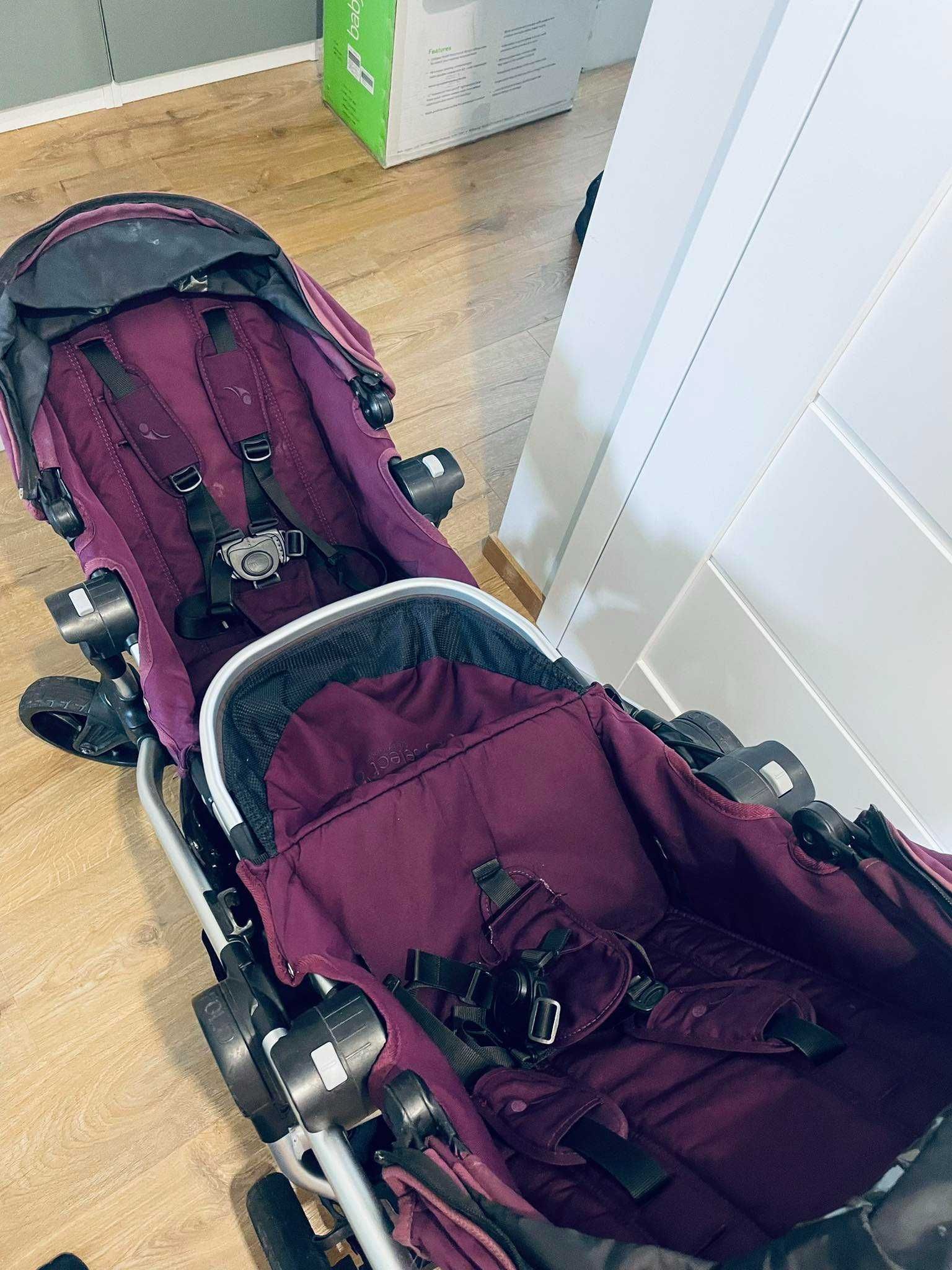 Wózek Baby Jogger City Select Double + gondola