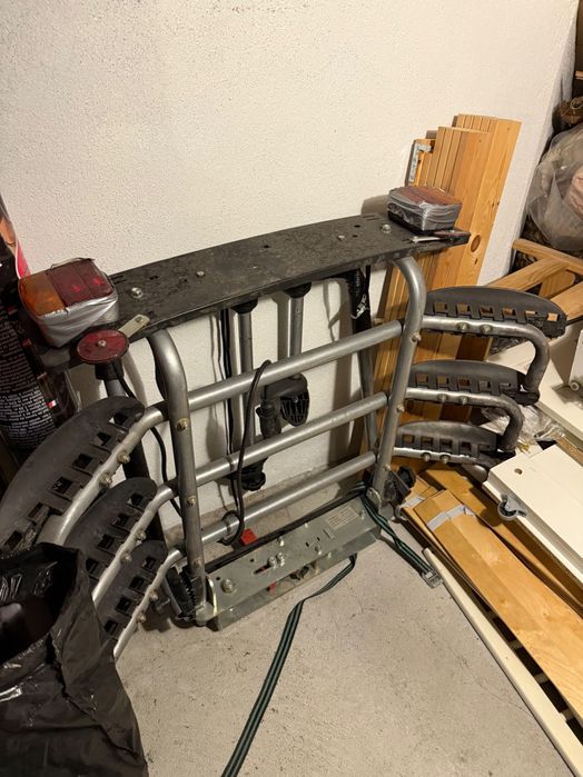 Atrelado 3 bicicletas reboque