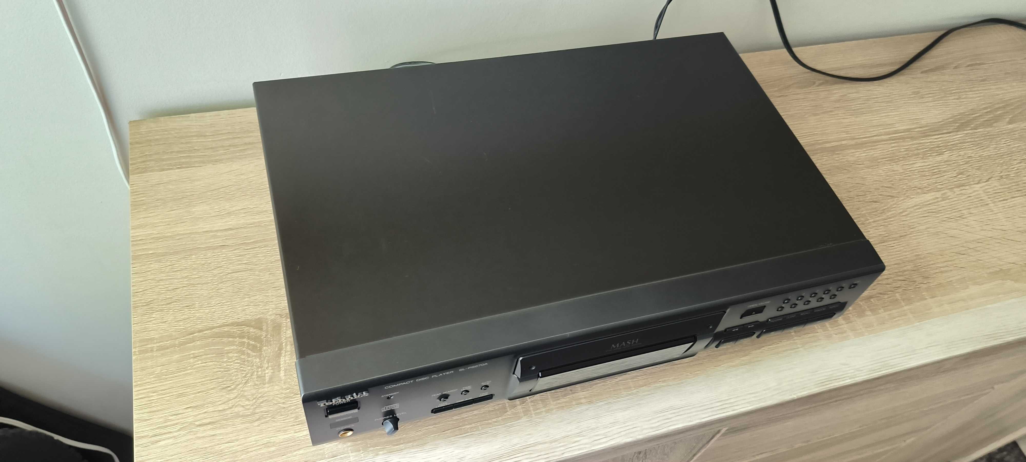Odtwarzacz CD Technics SL-PS670A +pilot