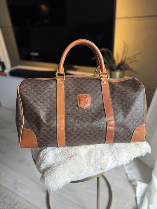 Celine Macadam Boston Bag Vintage