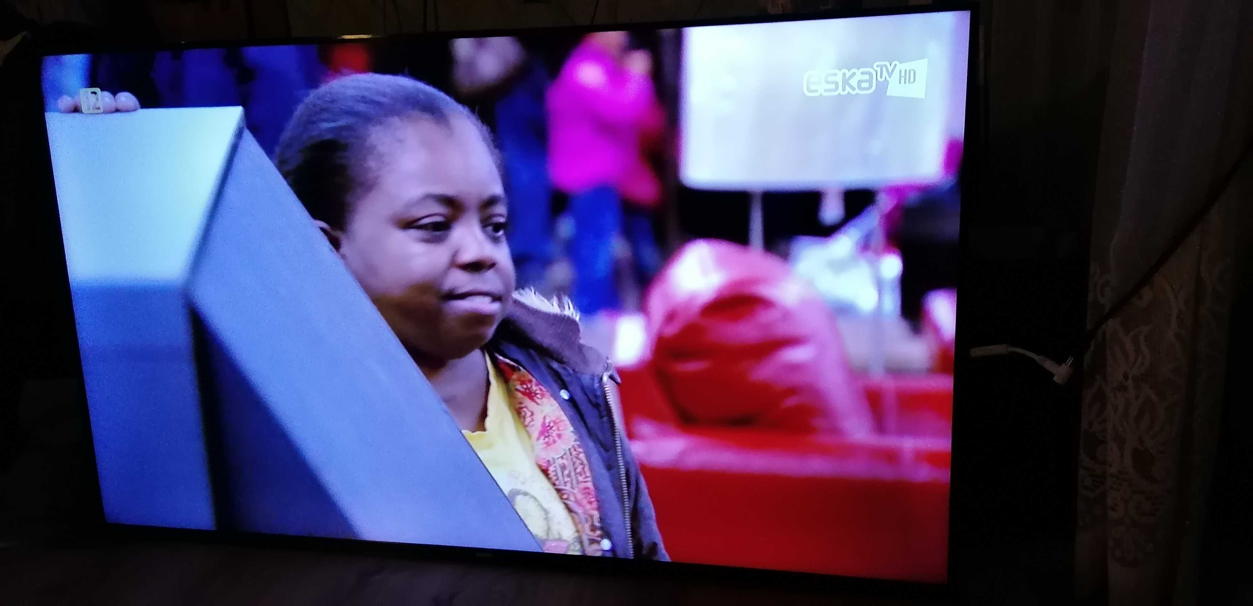Telewizor 55" led Chicq model: U55H7N. UHD 4K z pilotem, brak nóżek.
