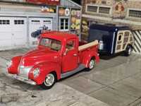 Ford Pickup и трейлер Motormax 1940  1:24