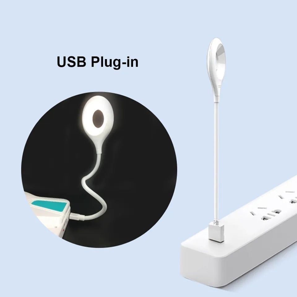 Портативна гнучка світлодіодна лампа з живленням від USB