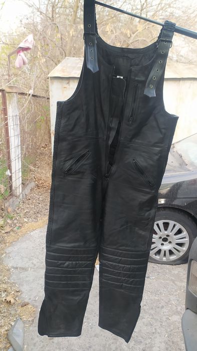 Мото штани шкіра.