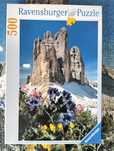 Puzzle Ravensburger, 500, Dolomiten, Drei Zinnen