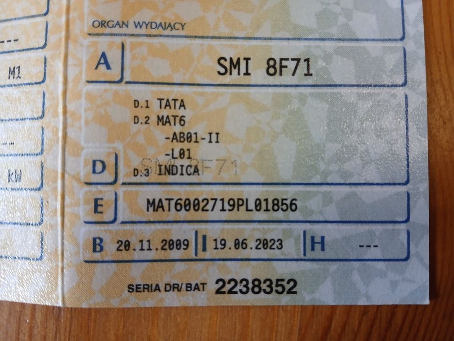 Tata Indica 2008r. 85.732km Skóra Klima ABS