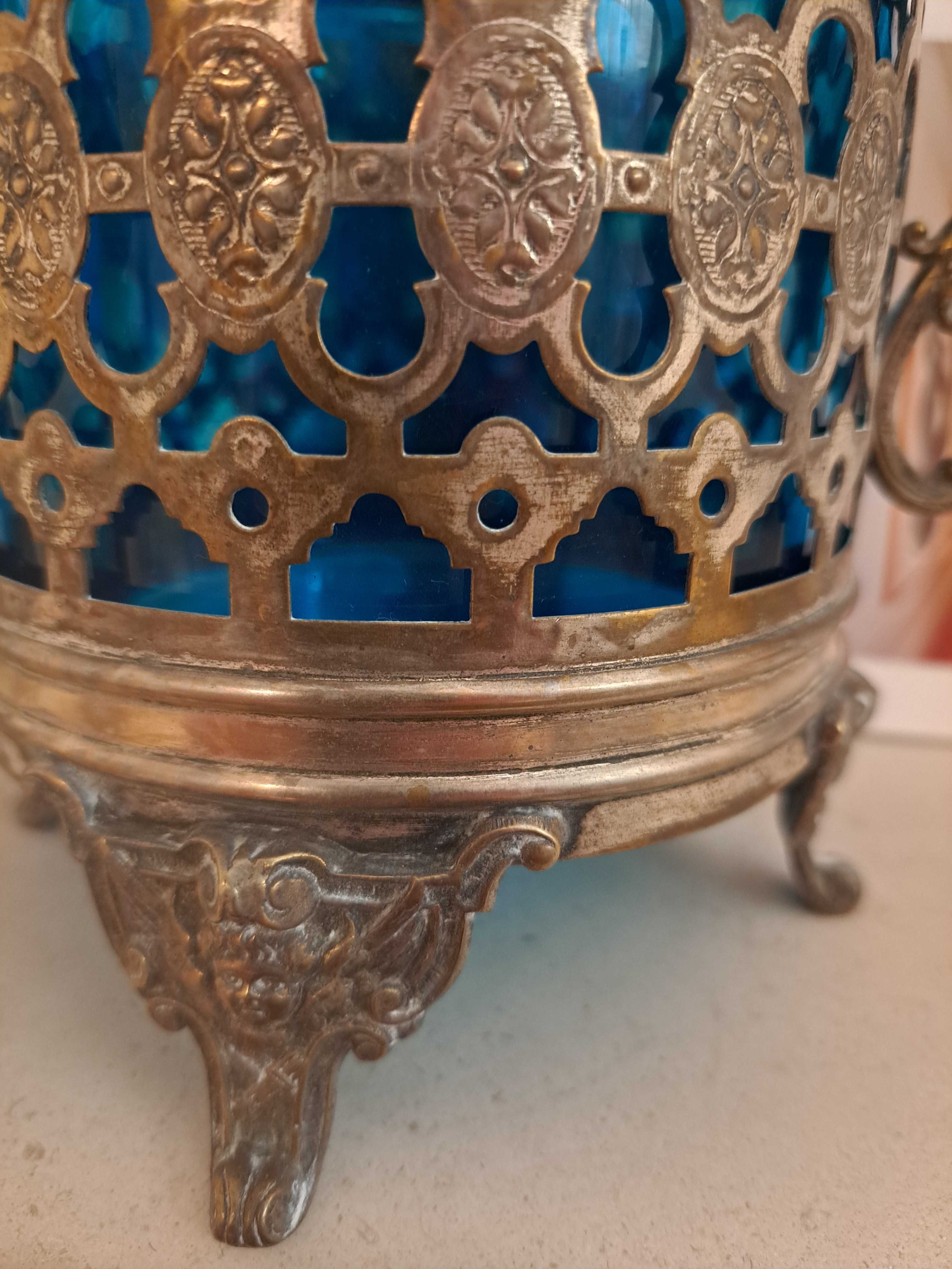 Bomboneira em Casquinha de Prata  e vidro