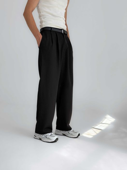 Брюки класичні широкі чоловічі Штани мужские классические широкие XL