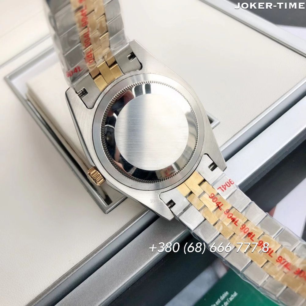 Часы Rolex DateJust 41 Gold Silver Ролекс