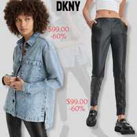 Штани брюки шкіряні DKNY
