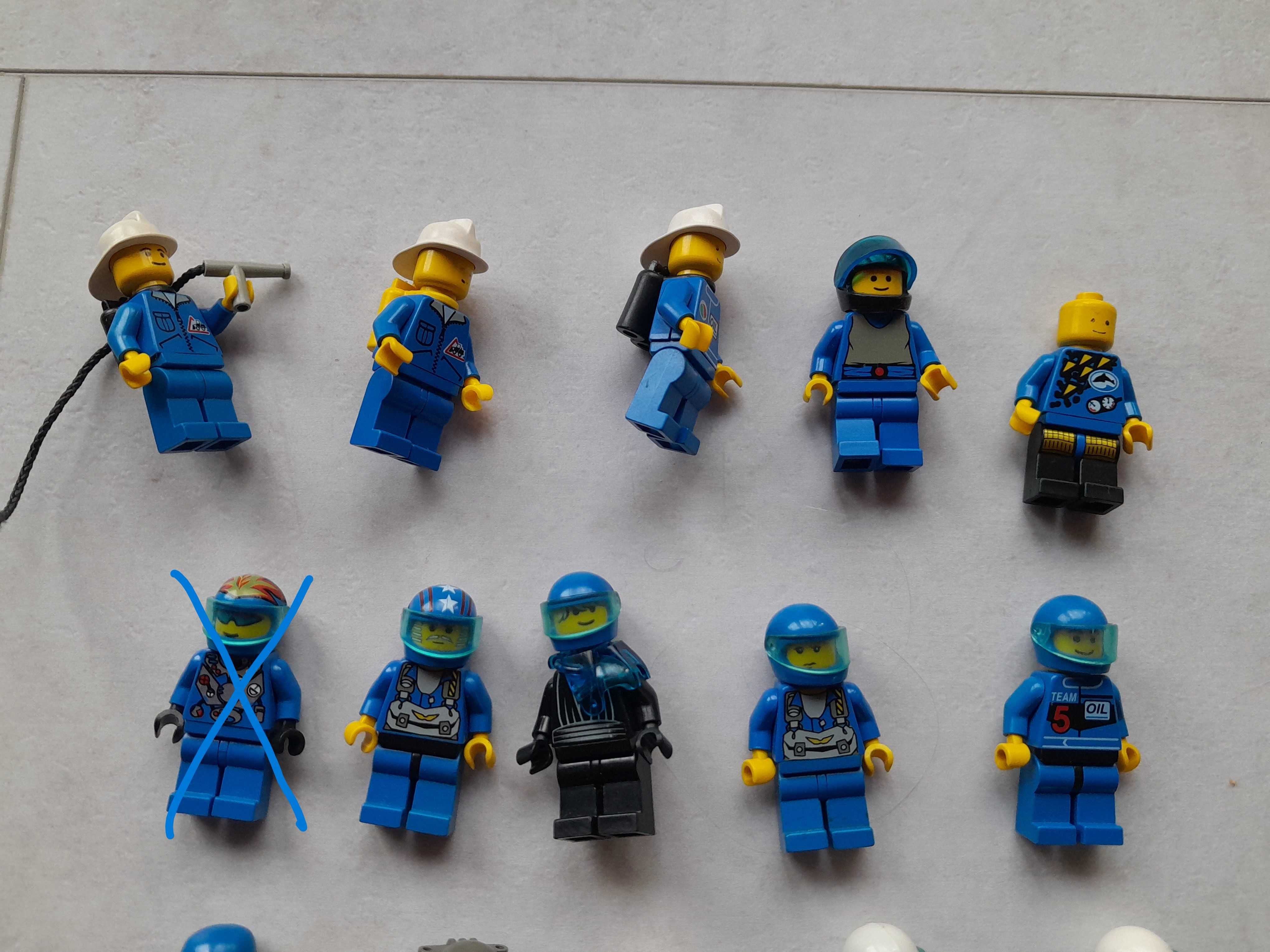 Stare figurki LEGO zestaw 16 sztuk mix