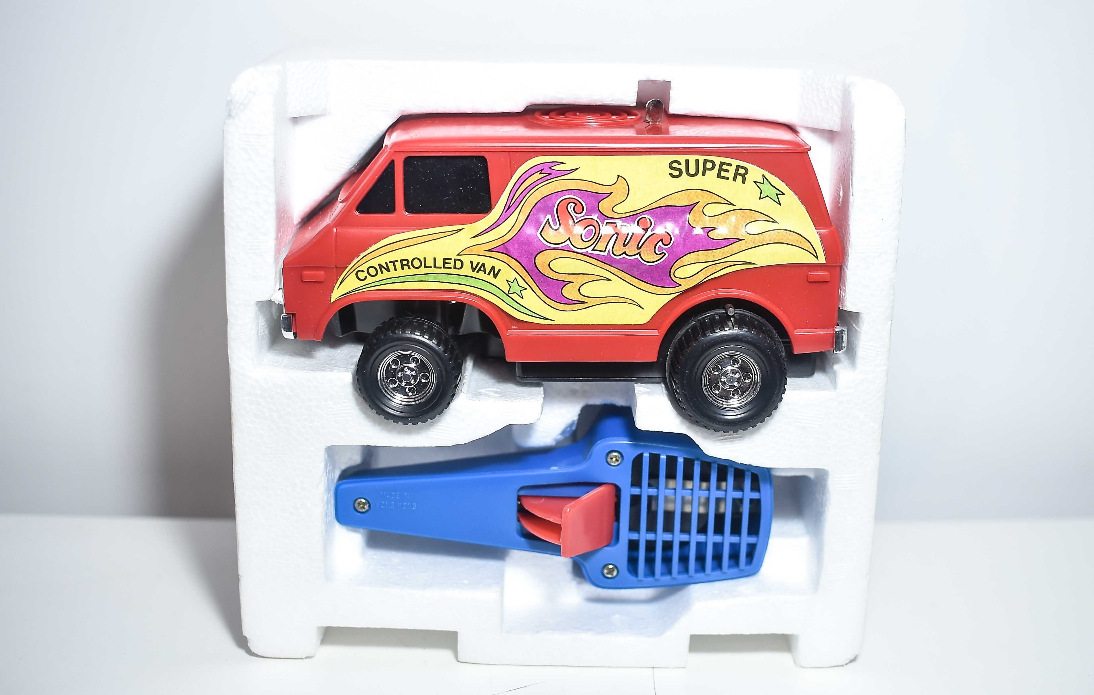 1970’s Plastic Super Sonic Van Radio Controlled Hong Kong Boxed