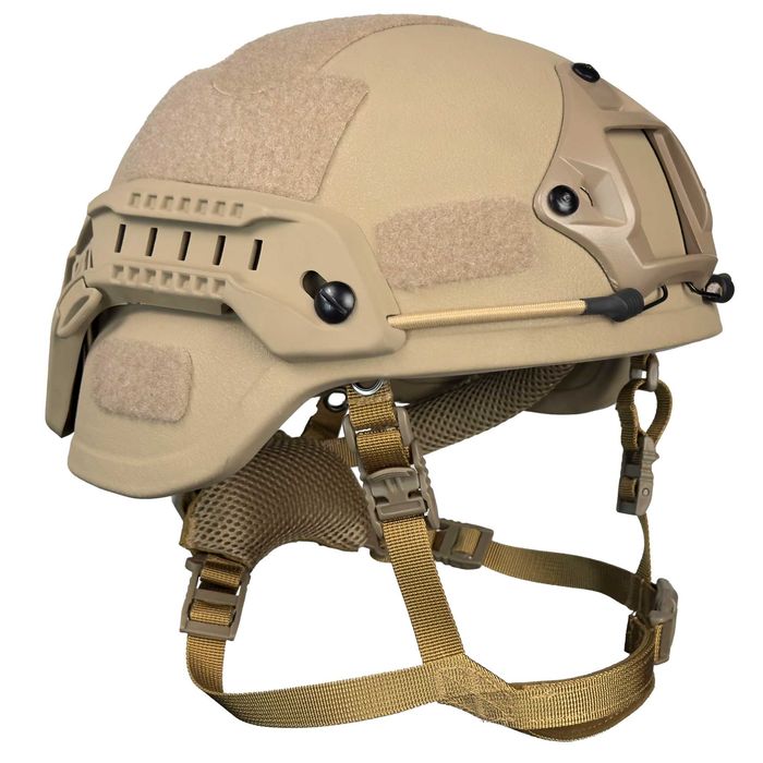 Шолом MICH 2000 Assault Shell Helmet Coyote. Койот (пісочний). ДСТУ.
