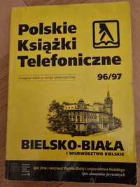 Książka telefoniczna Bielsko-Biała I wojewodztwo 1996/7