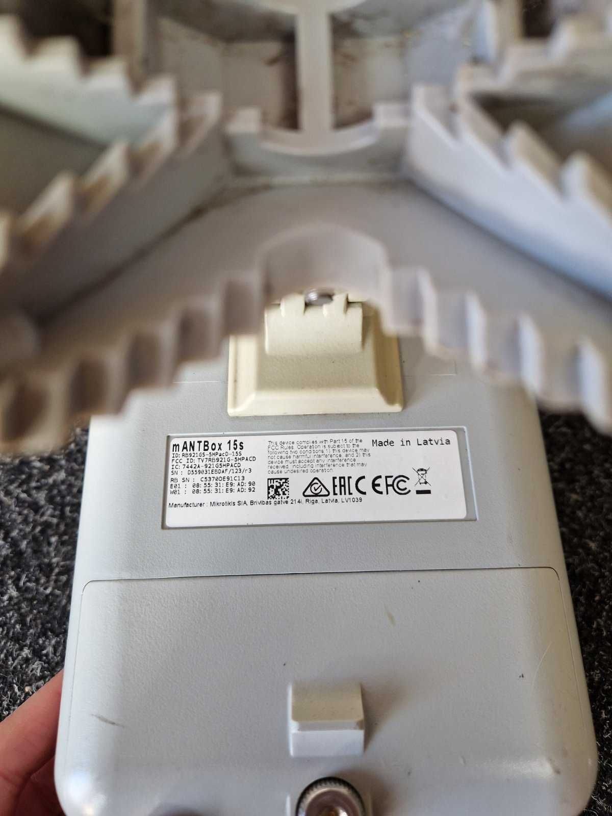 Продам вживану Точку доступу MikroTik mANTBox 15s (RB921GS-5HPacD-15S)