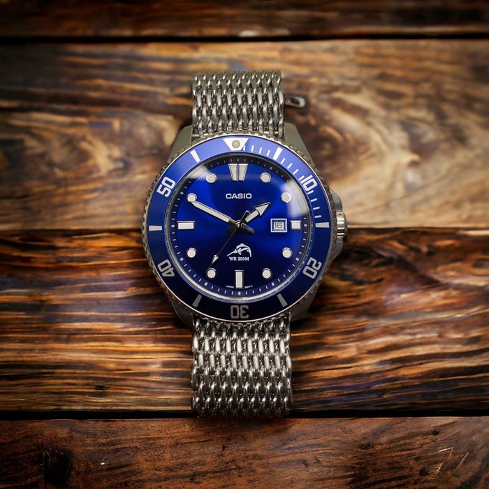 Bransoleta Mesh Shark 22 mm do Casio Marlin