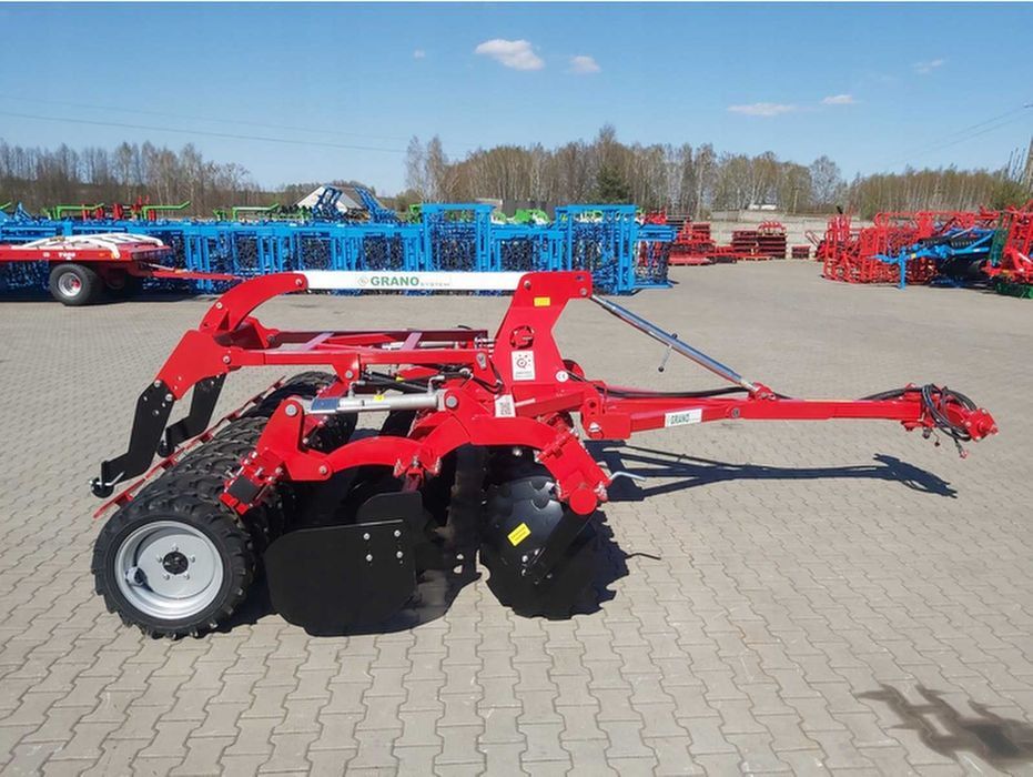 Agregat Talerzowy Półzawieszany Siewny GRANO 2,5m 2,7m 3m Wał Oponowy