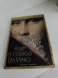 Vendo DVD O Código Da Vinci em Caixa Metálica ( Versão Alargada )