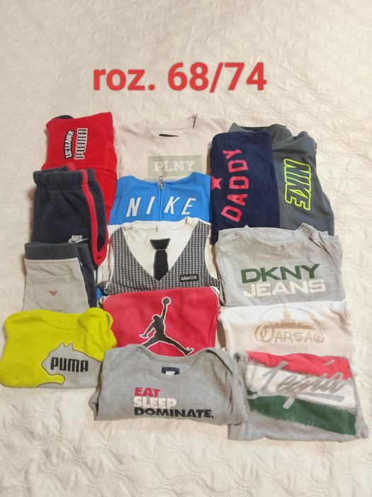 Oryginalne ubranka rozmiary 62-74