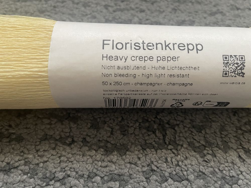 Papel crepe florista 50x250cm