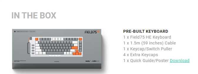Клавіатура Nuphy Field75 HE