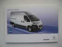 PEUGEOT BOXER II 06-14 Polska książka obsługi PEUGEOT BOXER 2010 kolor