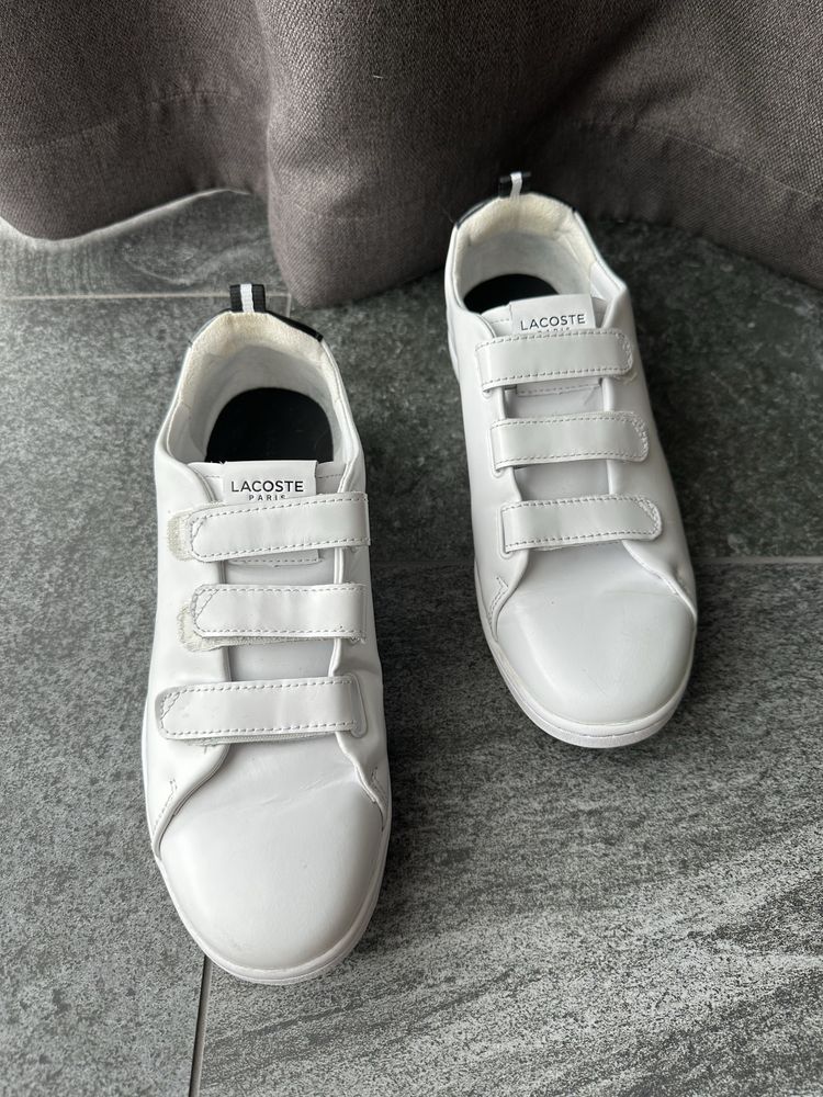 Чоловічі шкіряні кеди Lacoste 42 розмір
