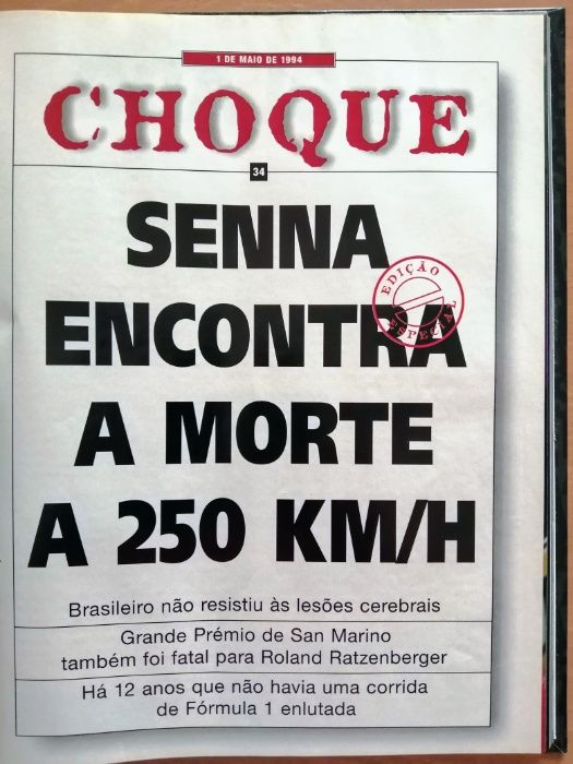 "CHOQUE" Factos que abalaram o mundo