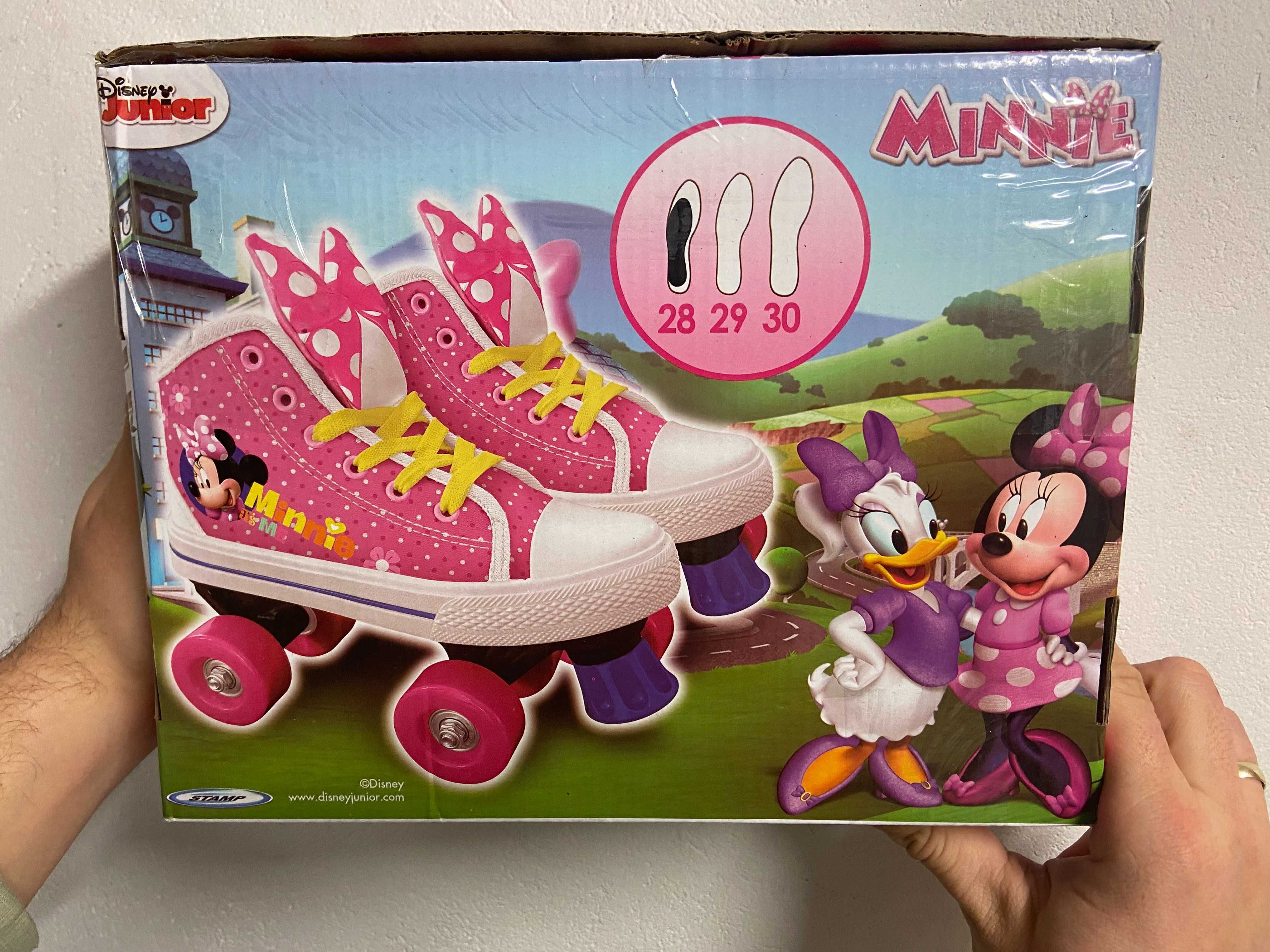 Wrotki Trampki Disney Myszka Minnie Stamp Rozmiar 28