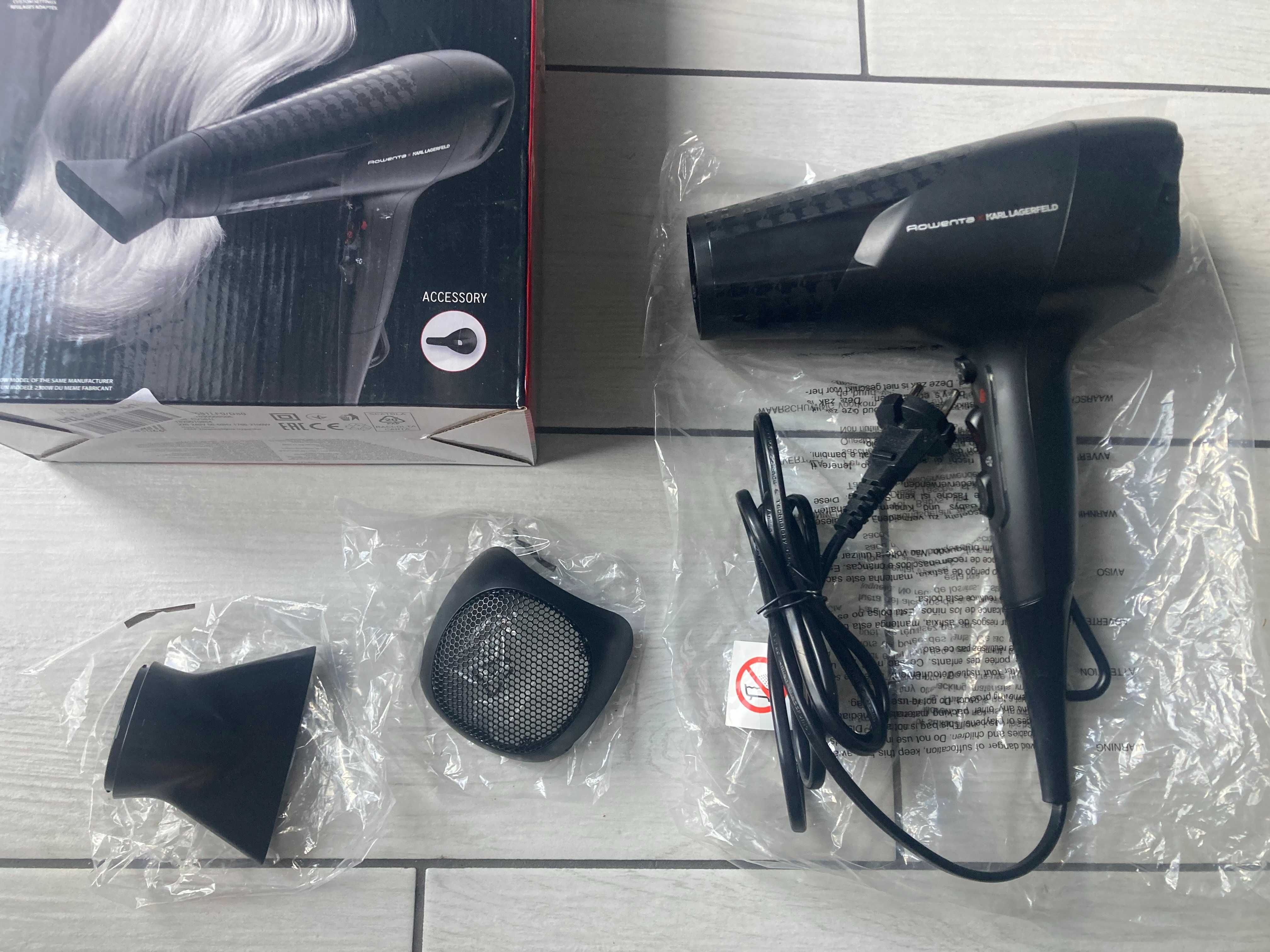 Suszarka do włosów Rowenta x Karl Lagerfeld