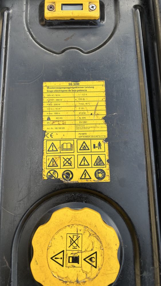 Agregat prądotwórczy stanley sg 3200