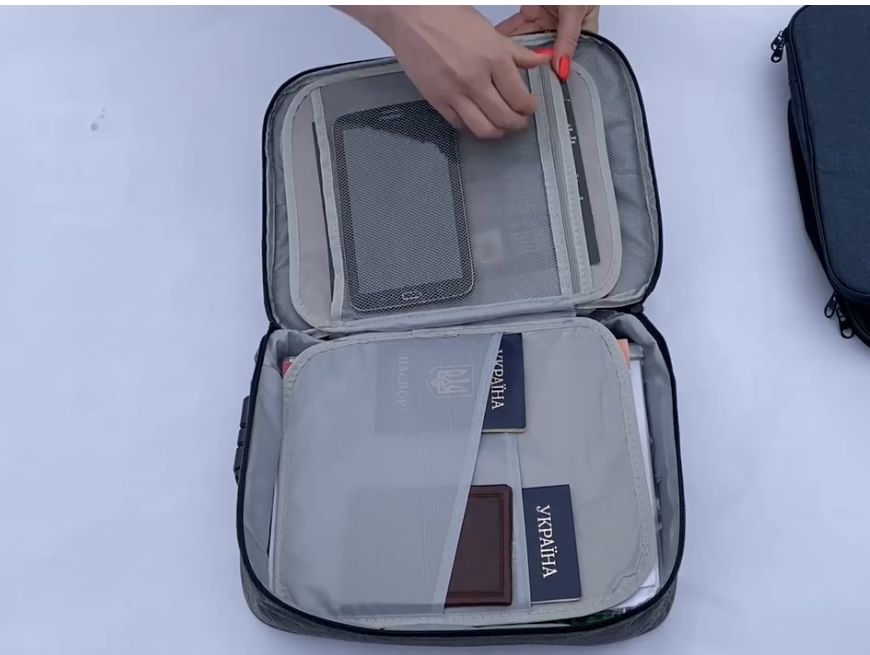 Тревожный чемоданчик - органайзер для документов