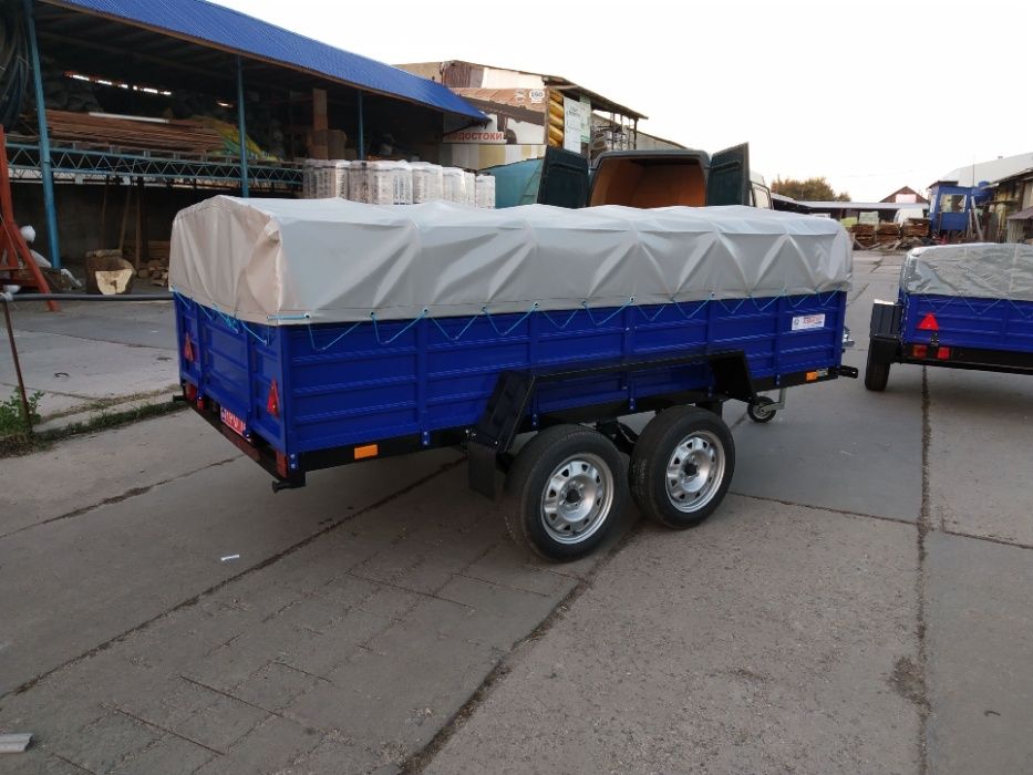 Усиленный Двухосный прицеп в Одессе. От завода Корида-Тех 2760*2560
