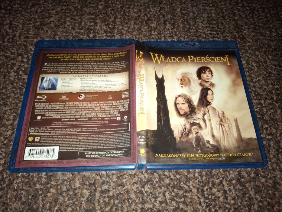 Władca Pierścieni Dwie Wieże - Blu-Ray - GameX Sosnowiec