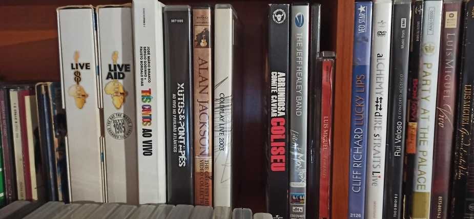 Dvd's Musicais de vários estilos desde 8€