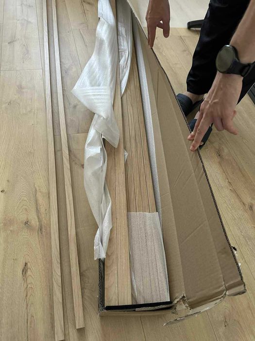 Lamele - Jasny Dąb listwa ozdobna na ścianę 22×35 12 sztuk