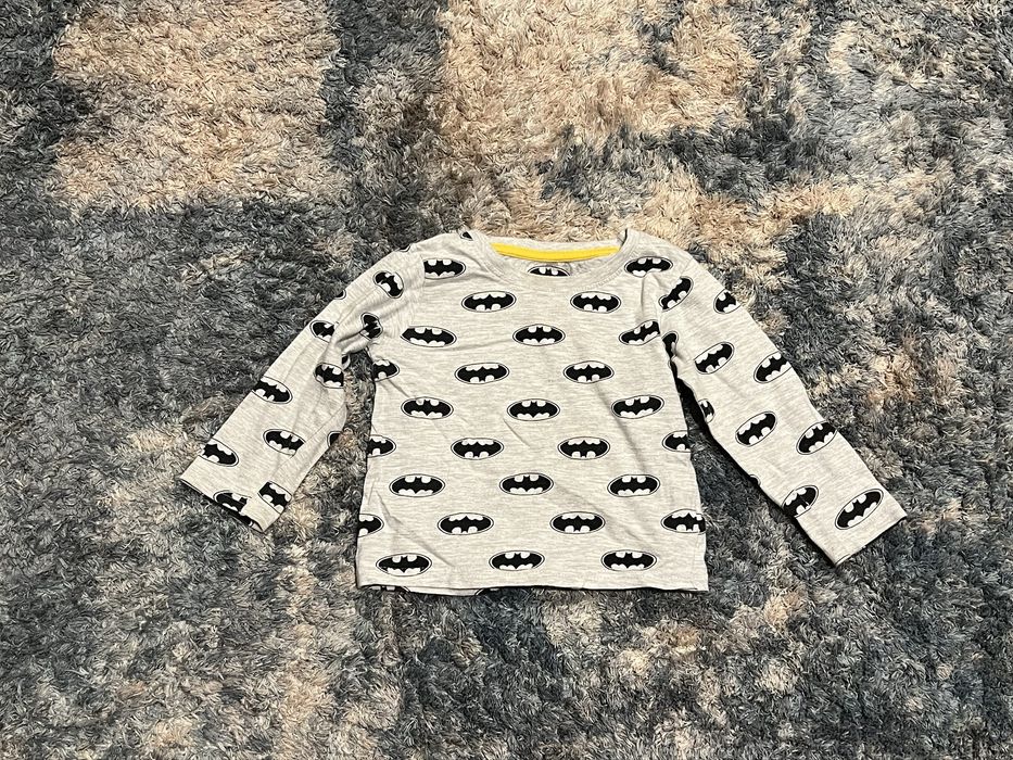 Batman koszulka z długim rękawem 86 cm bluzka t-shirt chłopięca