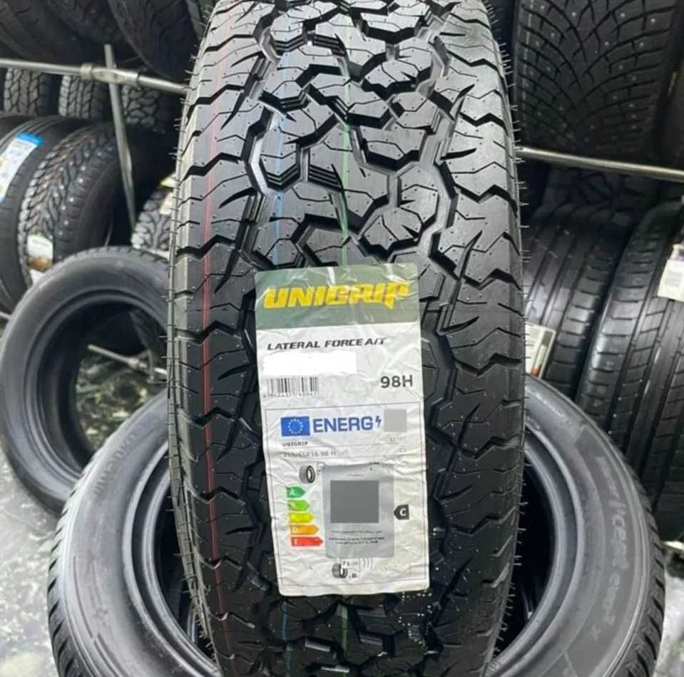 215/65 R16 Самовивіз та відправлення НП, Всесезонні AT шини Unigrip