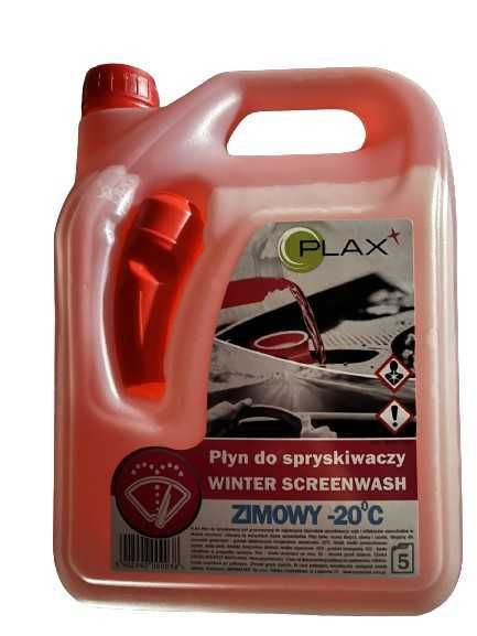 Омивач скла зимовий   5л  -20°С PLAX (з лійкою) Польща