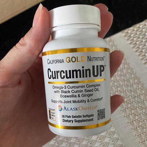 CurcuminUP Комплекс куркумин и омега 3, куркума, США, 30 капсул